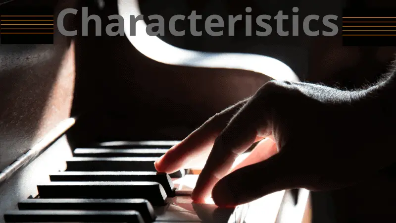 Characteristics of Different Piano Keys