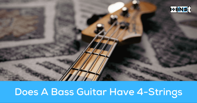Does A Bass Guitar Have 4 Strings