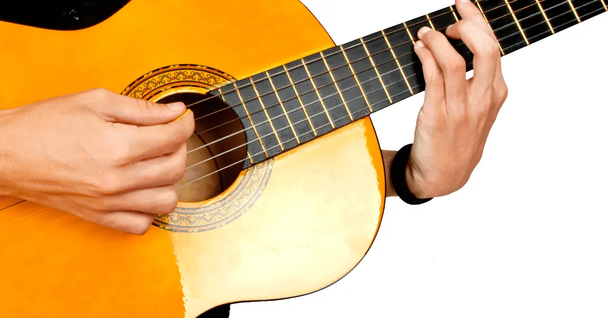 how to shape nails for classical guitar