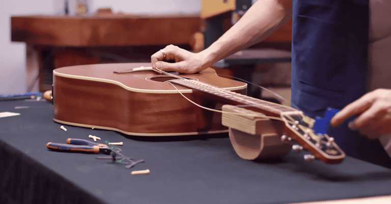 Can I Take All the Strings off My Acoustic Guitar at Once
