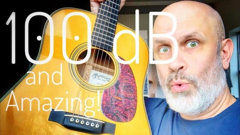 Why is Acoustic Guitar Loud