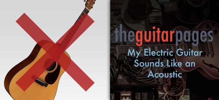 Can Acoustic Guitar Sound Like Electric