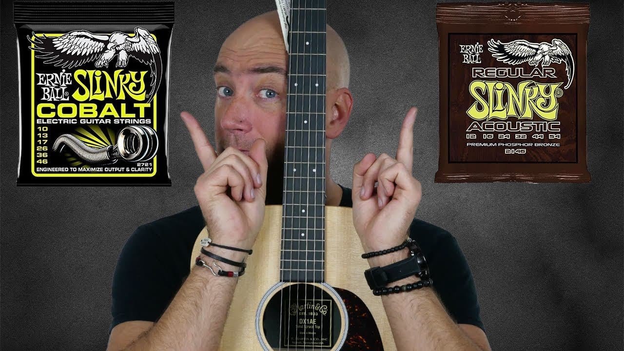 Can Acoustic Guitar Strings Be Used On Electric INS.