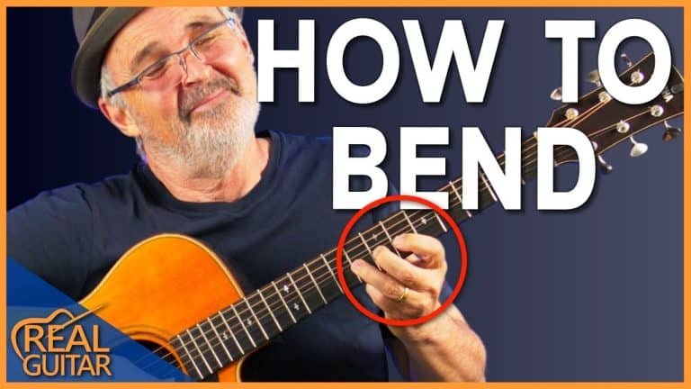 Can You Bend Notes on an Acoustic Guitar