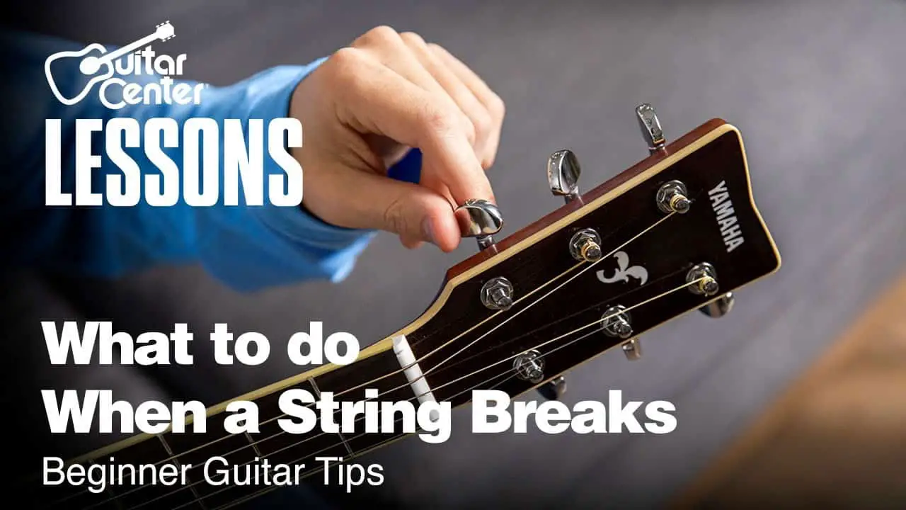 Can You Break An Acoustic Guitar String | INS.