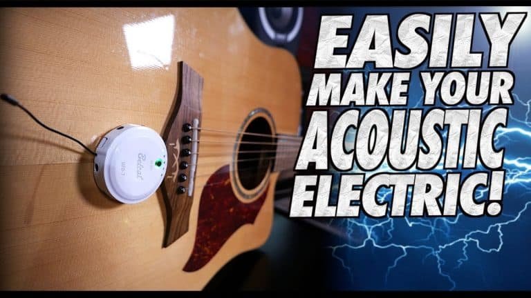 Can You Make an Acoustic Guitar Electric