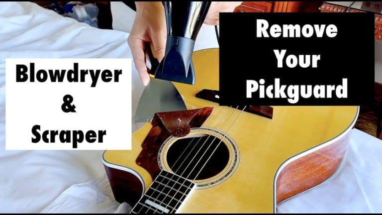 Can You Remove a Pickguard from an Acoustic Guitar