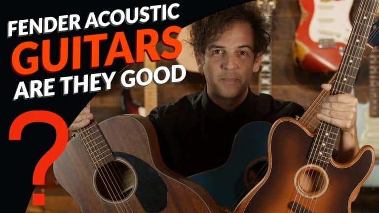 How Good are Fender Acoustic Guitars