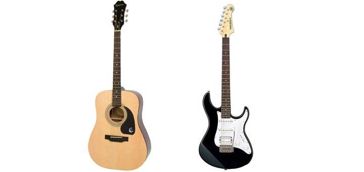 Is an Acoustic Guitar the Same As an Electric Guitar