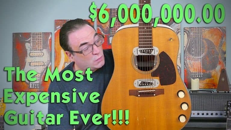 What is the Most Expensive Acoustic Guitar