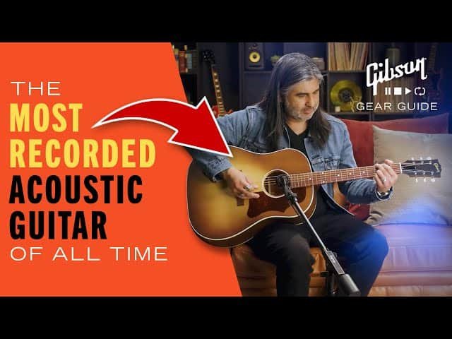 What is the Most Recorded Acoustic Guitar