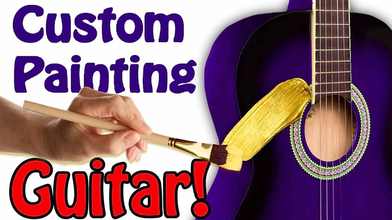 What Paint Do You Use To Paint An Acoustic Guitar INS.