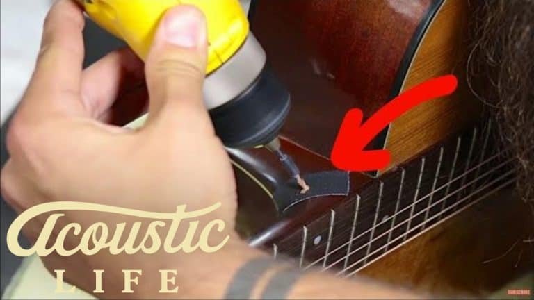 Where to Put the Acoustic Guitar Strap Button