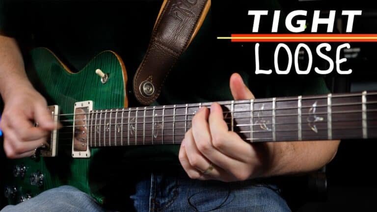 Are Electric Guitar Strings Supposed to Be Loose