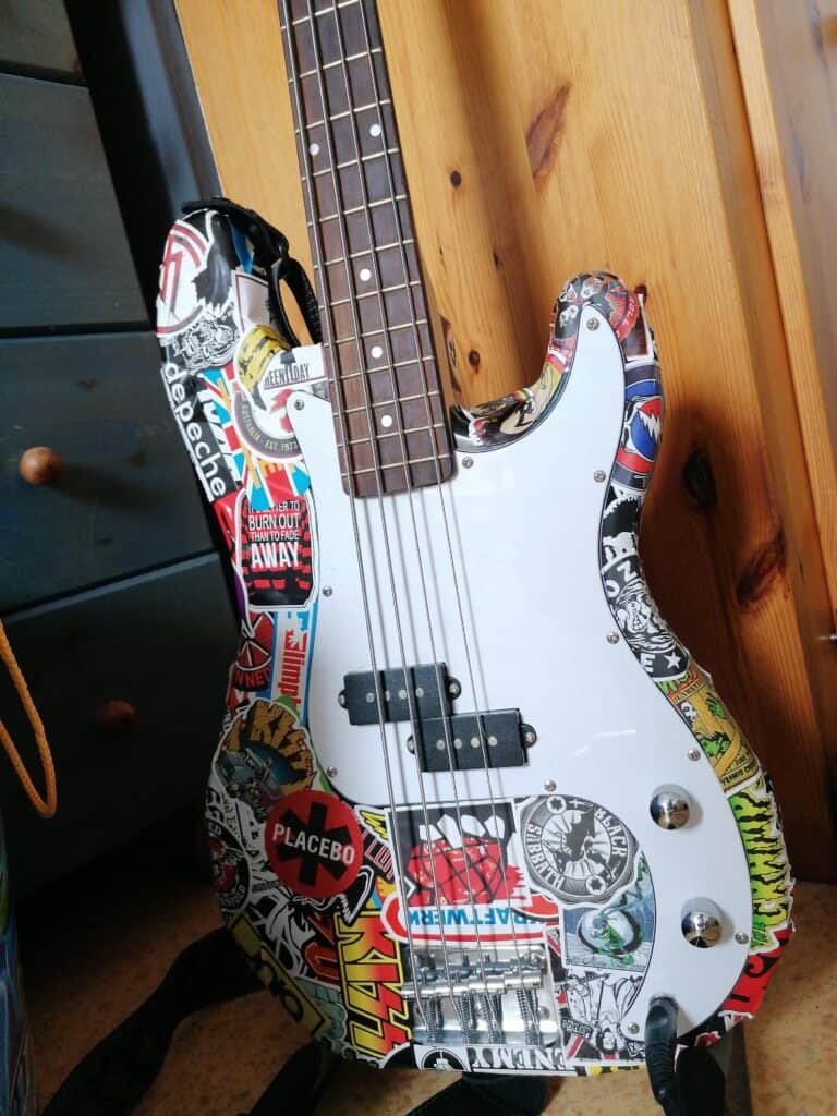 Can I Put Stickers on My Bass Guitar