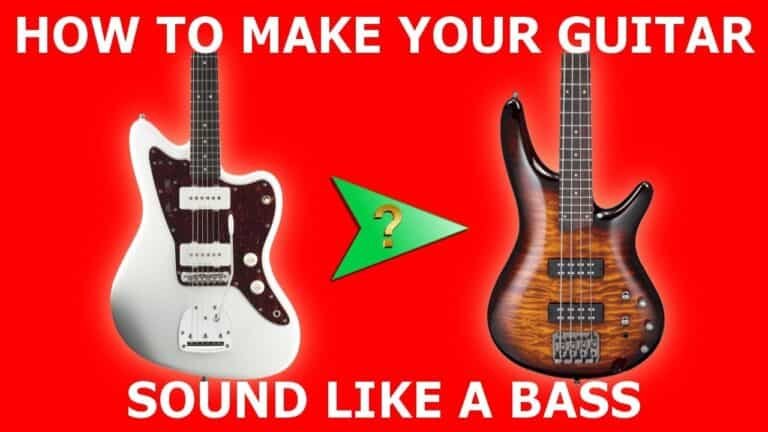 Can You Make an Electric Guitar Sound Like a Bass