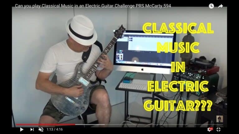 Can You Play Classical Guitar on an Electric