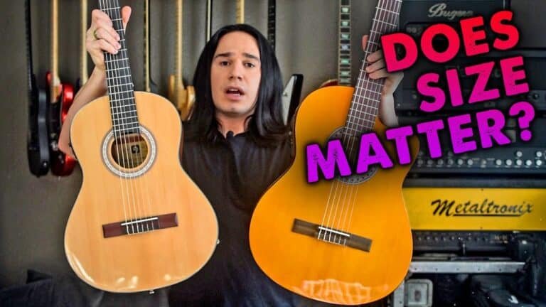 How Big is a 3/4 Classical Guitar