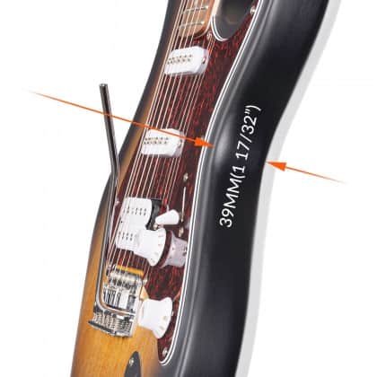 How Thick are Electric Guitar Bodies