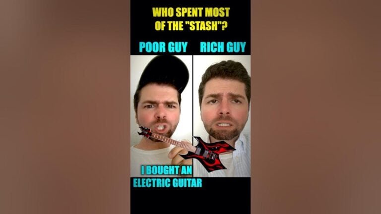 What Happened to Our Stash I Bought an Electric Guitar