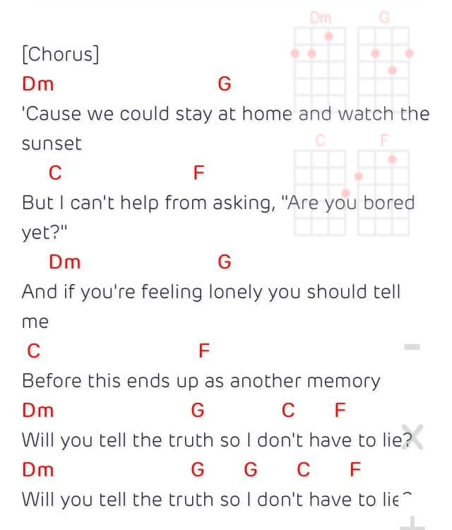 Are You Bored Yet Ukulele