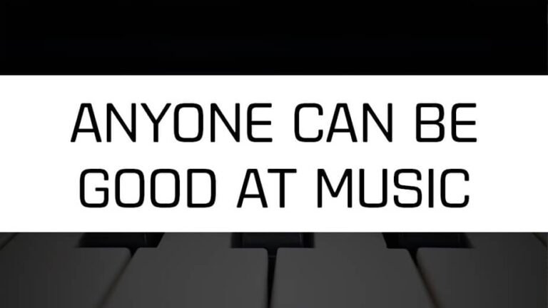 Can Anyone Become Good at Piano