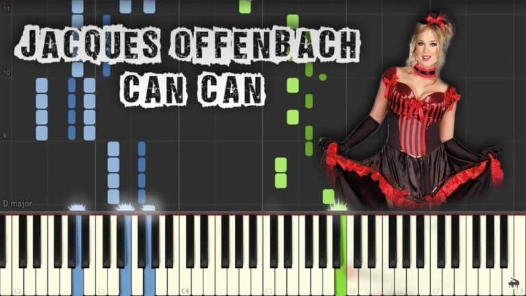 Can Can Piano Midi
