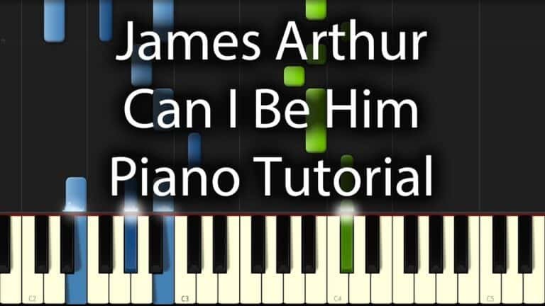 Can I Be Him Piano Chords