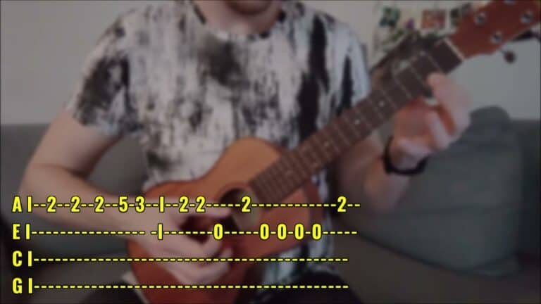 Can You Feel My Heart Ukulele