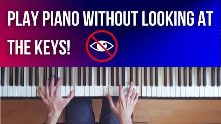 Can You Play Piano Without Looking at the Keyboard