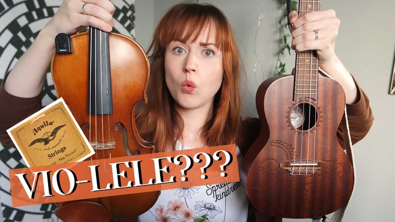 Can You Tune A Ukulele Like A Violin | INS.