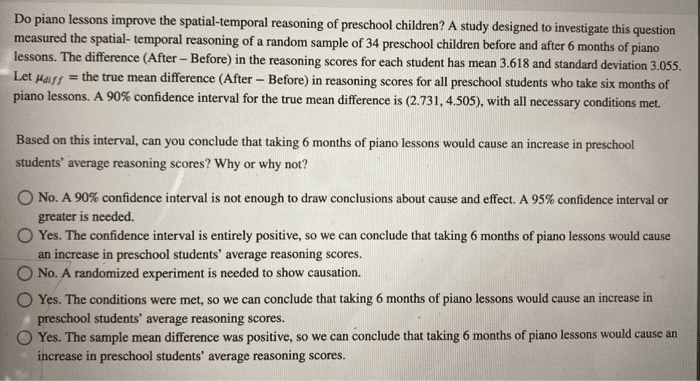 Do Piano Lessons Improve the Spatial-Temporal Reasoning