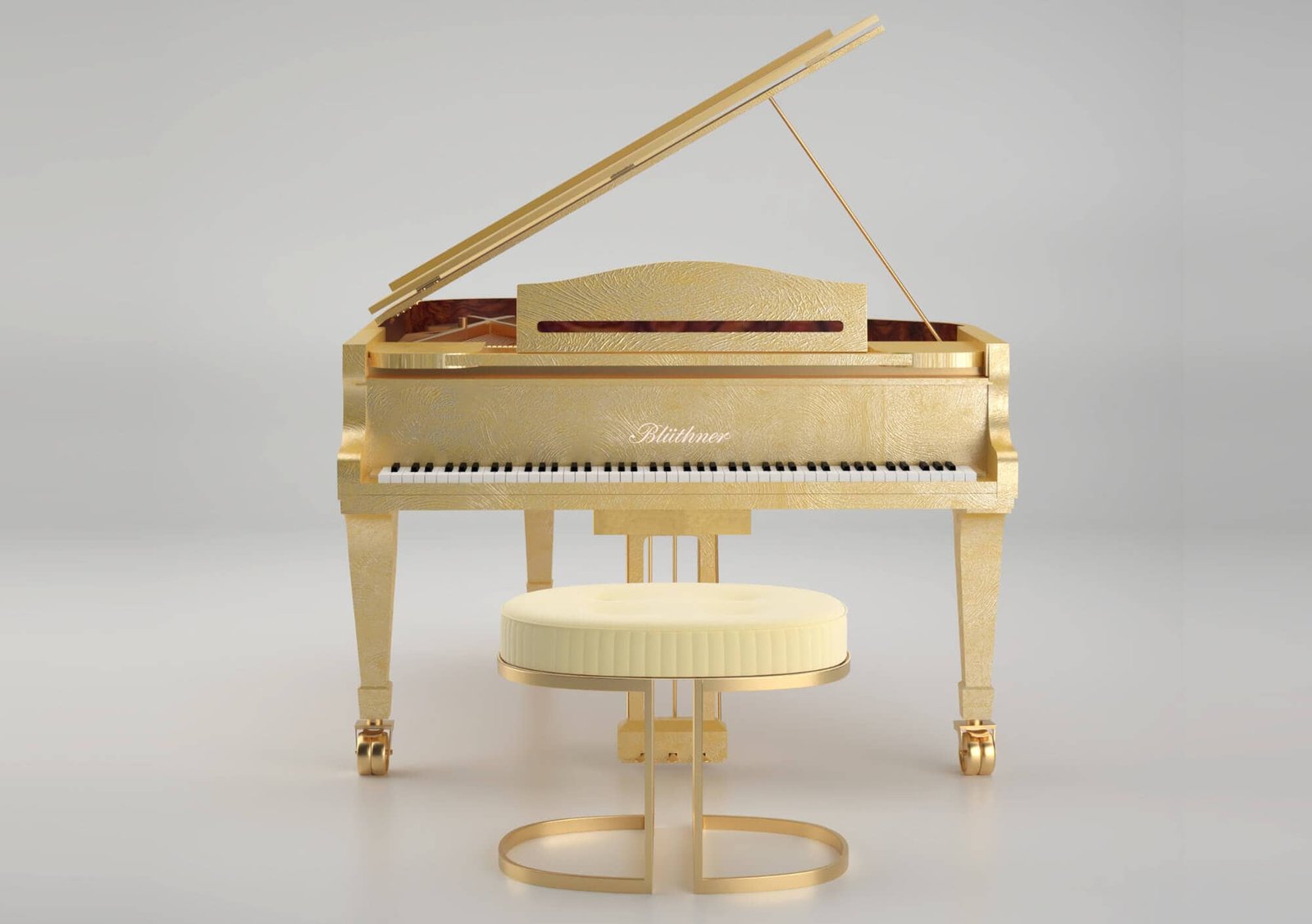 Do Pianos Have Gold In Them INS.