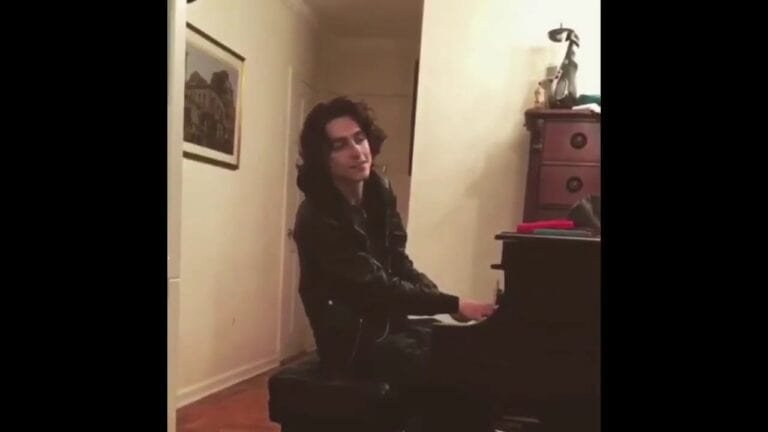 Does Timothee Chalamet Play Piano