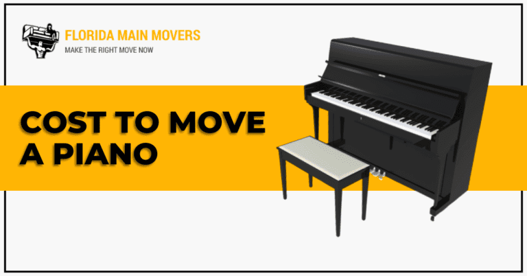 How Much Does It Cost to Move a Digital Piano