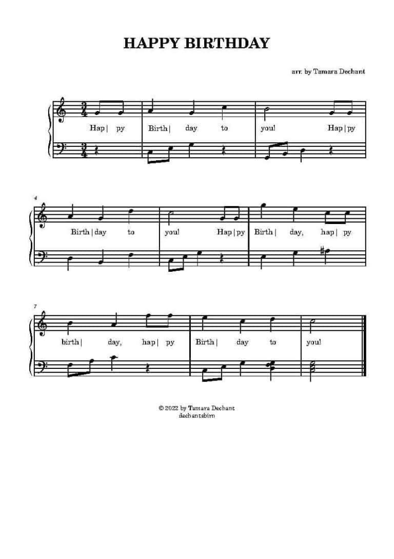 How Piano Music Sheets