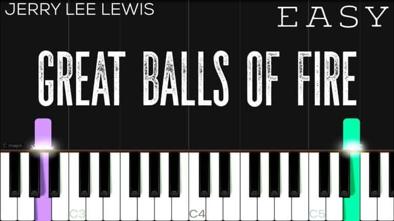 Is Great Balls of Fire Easy on Piano