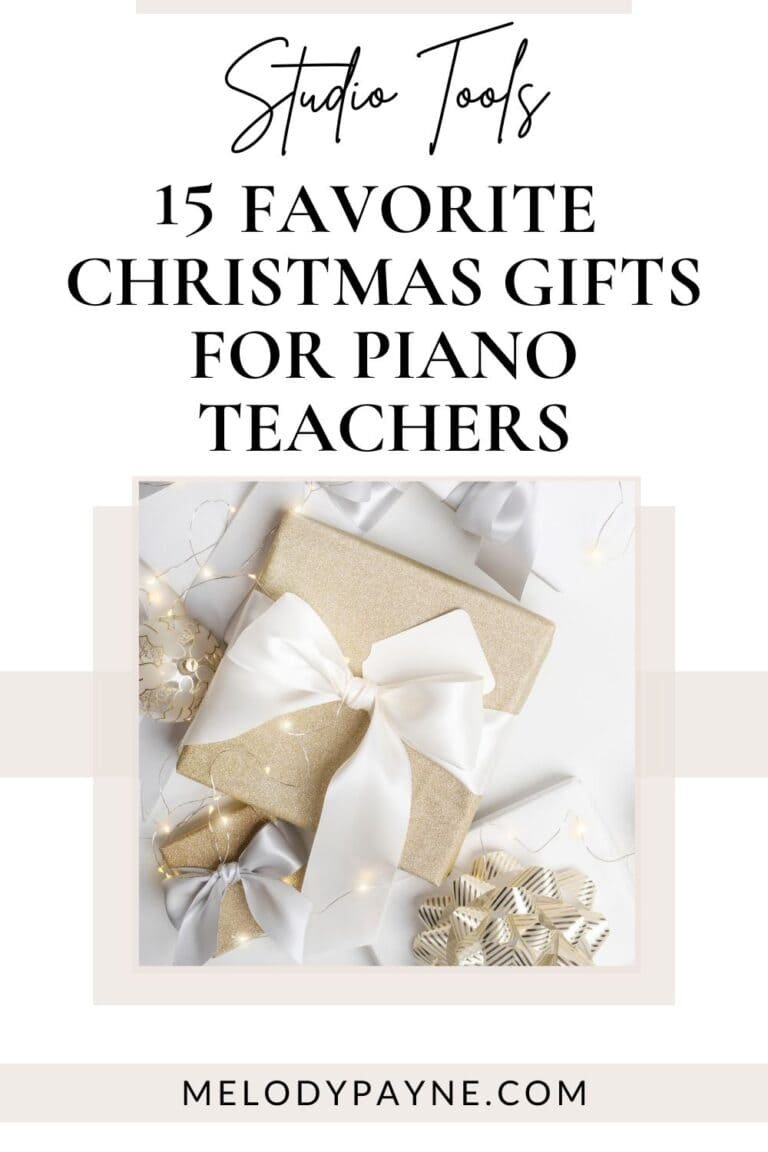 What Do You Give Piano Teacher for Christmas