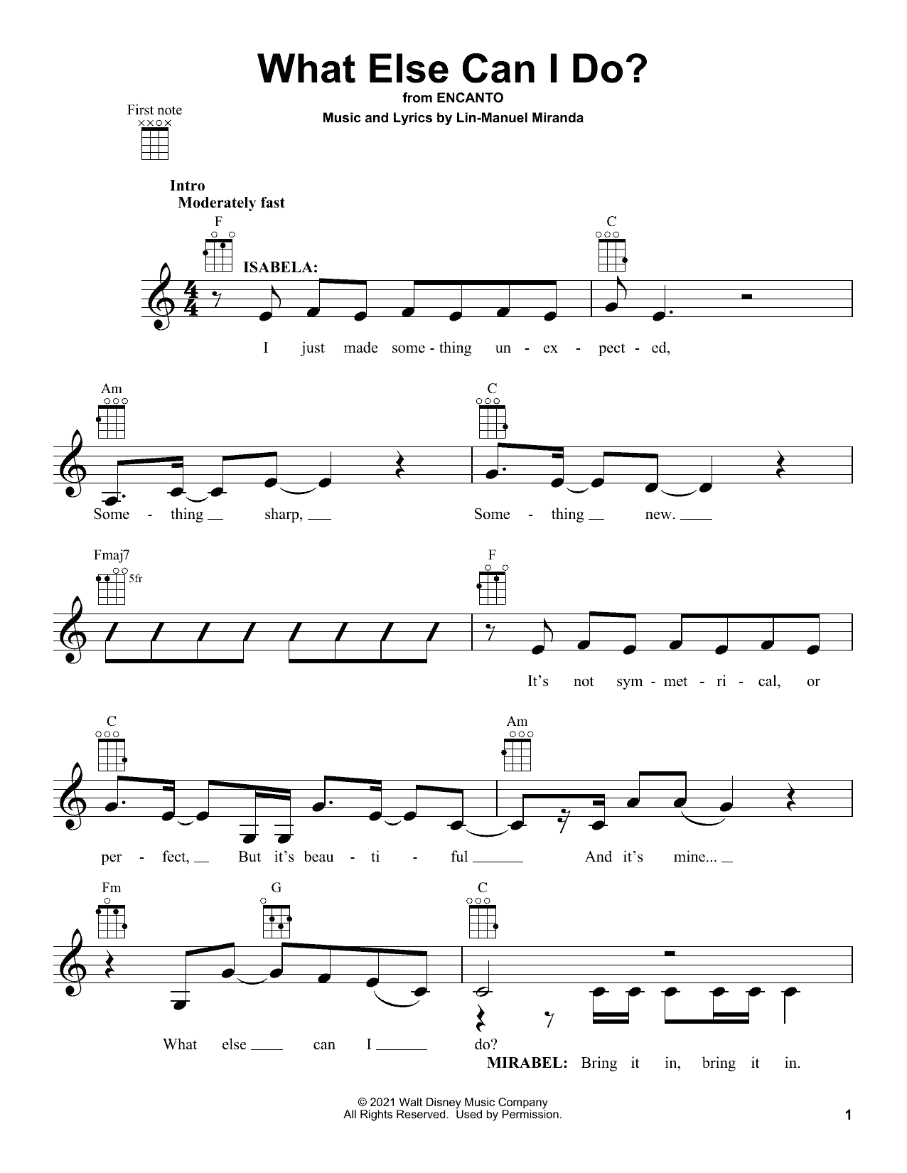 What Else Can I Do Ukulele Easy INS.