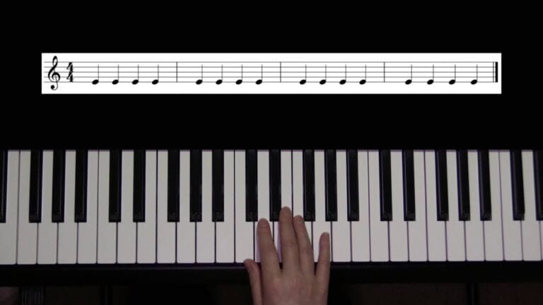 What is a Quarter Note in Piano