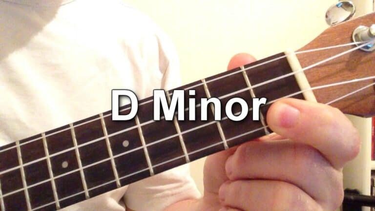 What is D Minor on Ukulele