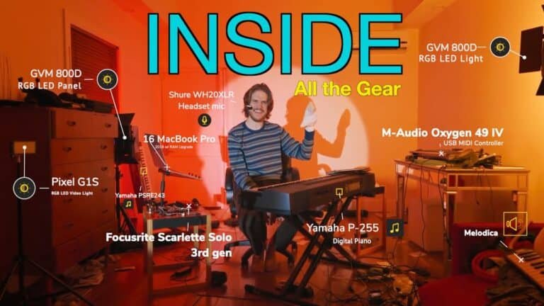 What Piano Does Bo Burnham Use