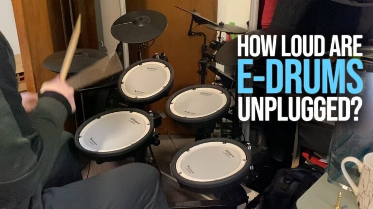 Are Electronic Drums Loud