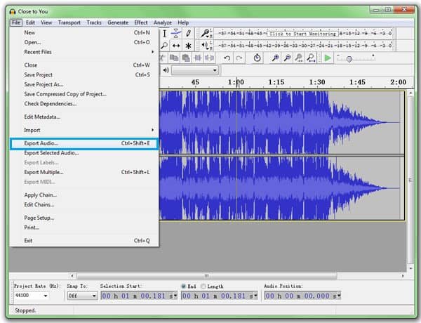 Can Audacity Convert Mp3 to Midi