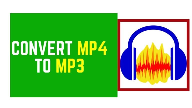Can Audacity Convert Mp4 to Mp3
