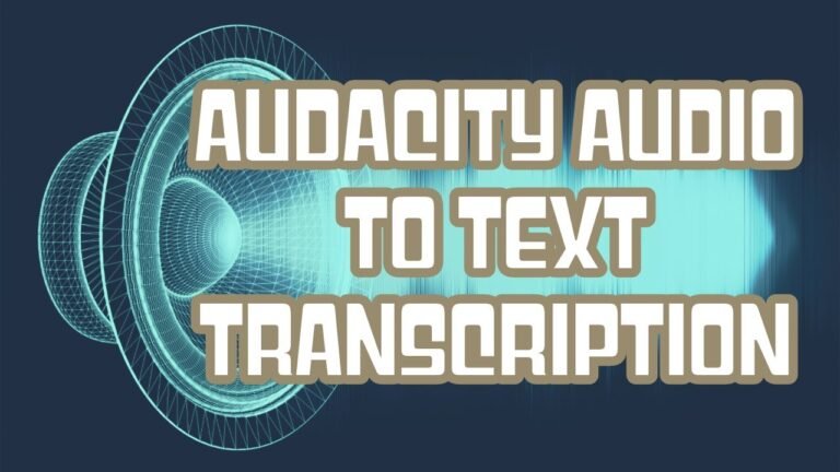 Can Audacity Transcribe Audio to Text