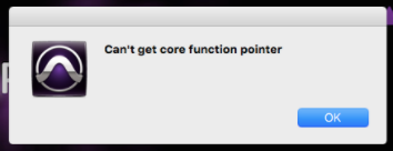 Can'T Get Core Function Pointer Fl Studio