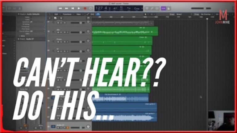 Can'T Hear Playback in Logic Pro X