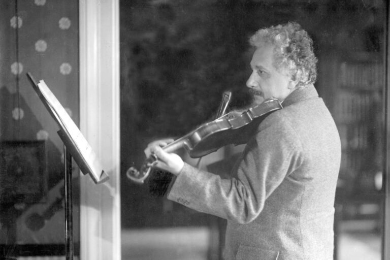 Did Einstein Play the Violin