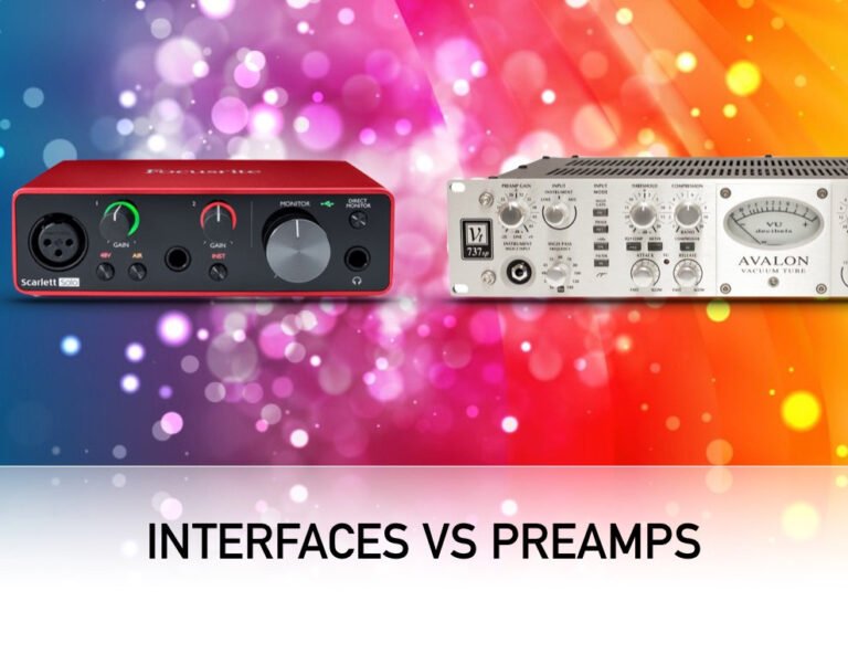 Do Audio Interfaces Have Preamps
